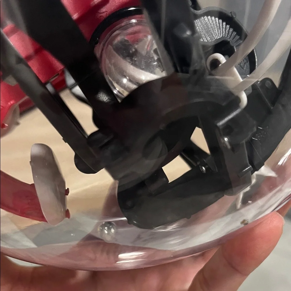 Perplexus Ball puzzle Interactive Red and Black Puzzle Sphere sharper‎ image